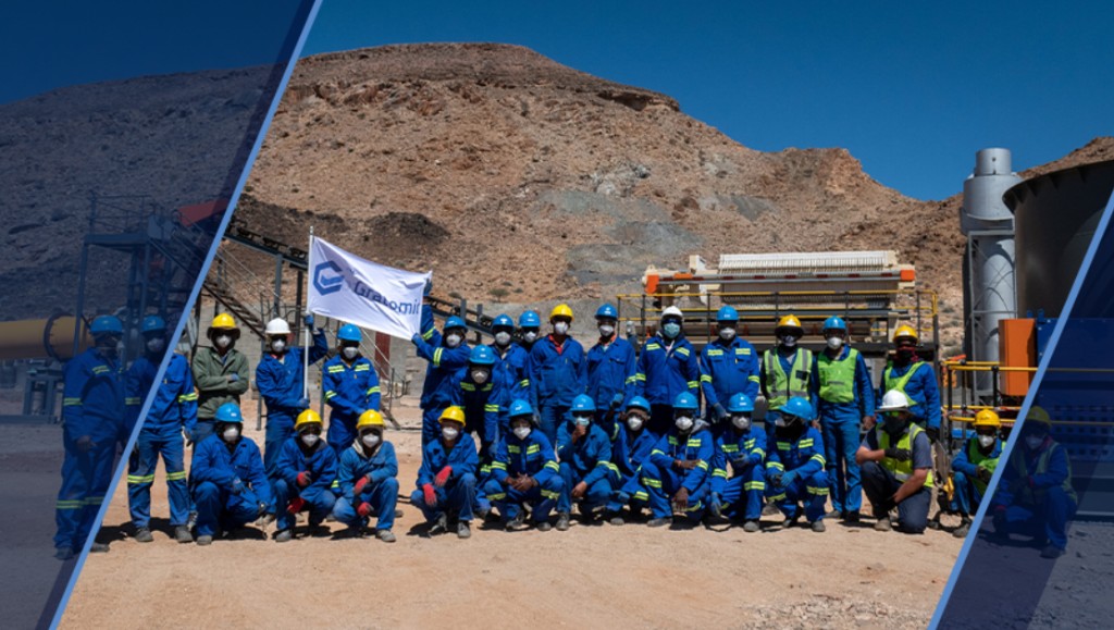 Gratomic team at the Aukam Graphite Mine, Namibia